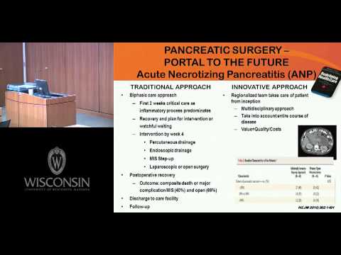 Pancreatic Surgery as a Portal to the Future of Academic Surgery