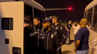 England cricket team arrives in Pakistan for Test series