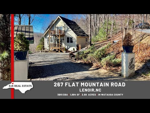 267 Flat Mountain Road, Lenoir, NC home video tour