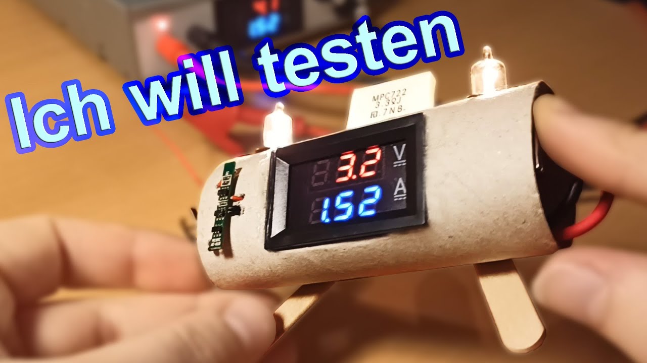 Kleines Ding als Li-Akku Tester | halbautomatisch und niedlich