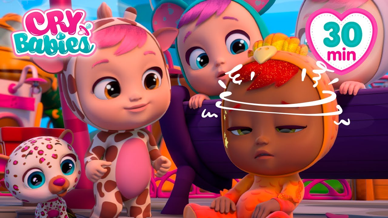 Oj! Motá se nám hlava po dlouhém hraní 😵🎢 | Cry Babies | Pohádky pro děti v češtině