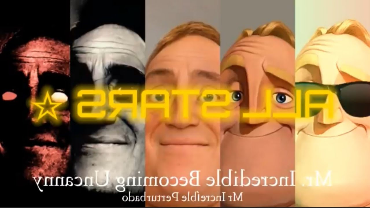 Uncanny Mr Incredible reversed Meme Generator