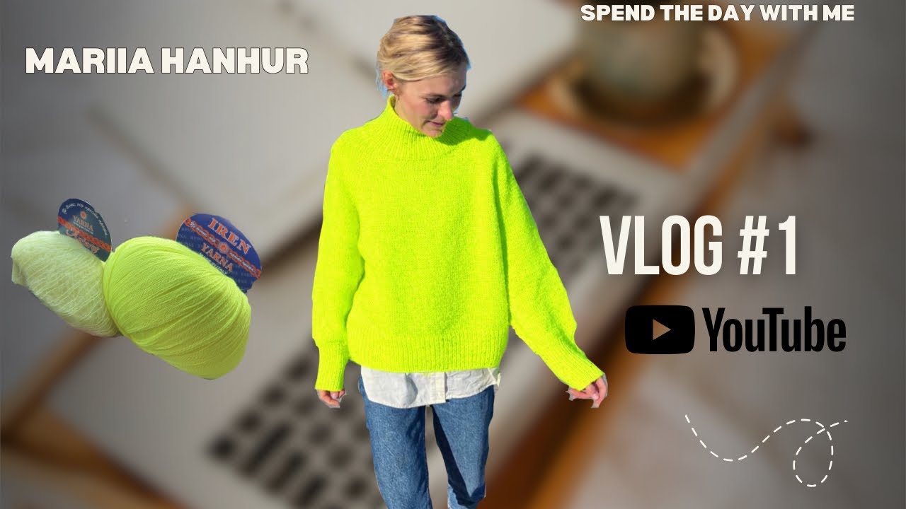 Купила нову пряжу і одразу почала в’язати 🧶 | влог #2