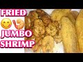FRIED JUMBO SHRIMP 🍤-새우 튀김|RECIPE