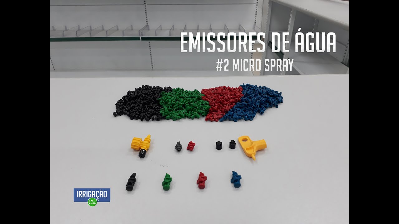 Emissores de água: #2 Micro Spray, Micro Jet qual sua aplicação na Irrigação Localizada