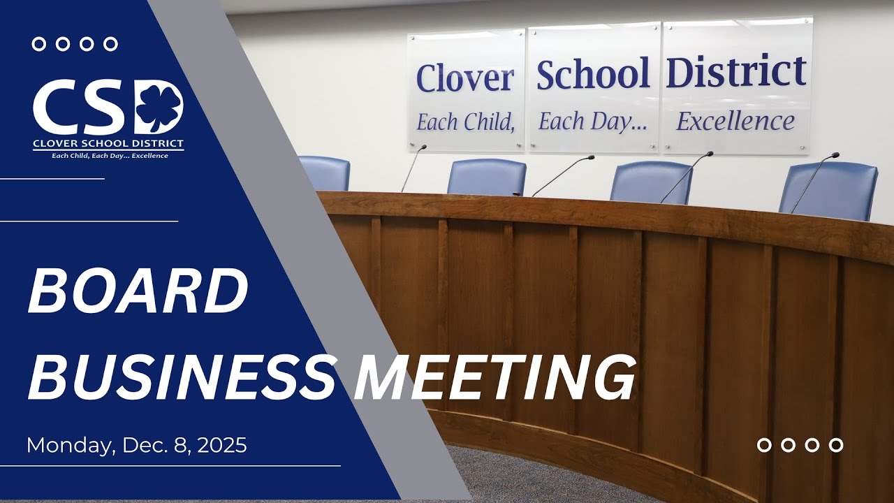 CSD Board Business Meeting: December 8, 2025
