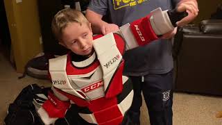 How to Put on Goalie Gear