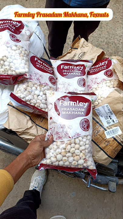 Farmley Makhana 🔥🤩🥳 #shorts #makhana #food