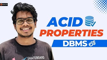 Acid Properties in Database management system  | ACID in DBMS