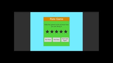 Curio Rate App System | Unity Asset