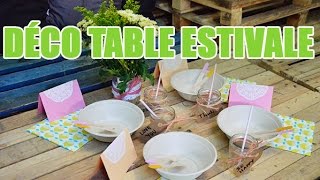 Comment réaliser une table déco personnalisée? - Crealoca