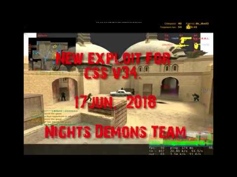 New Exploit for css v34 |17jun, 2018|. [Nights Demons Team]