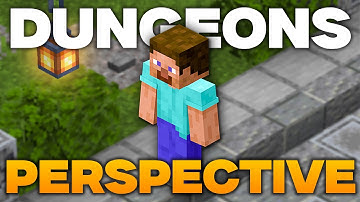 Minecraft, maar dan vanuit het perspectief van Dungeons