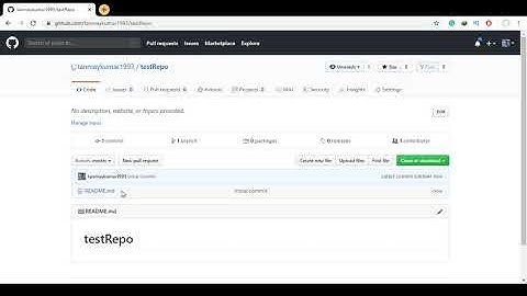How to Create a folder in Github though Web Interface