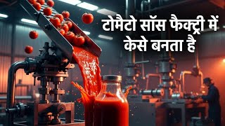 Tomato Sauce Factory Me Kaise Banta Hai 😱 | Full Process