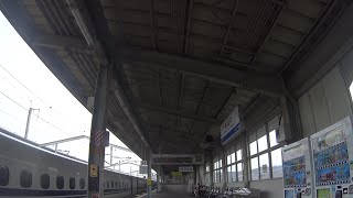 車いす道中記山口編 JR西日本新山口駅山陽新幹線のぞみ38号(38A)下車 山口県山口市編