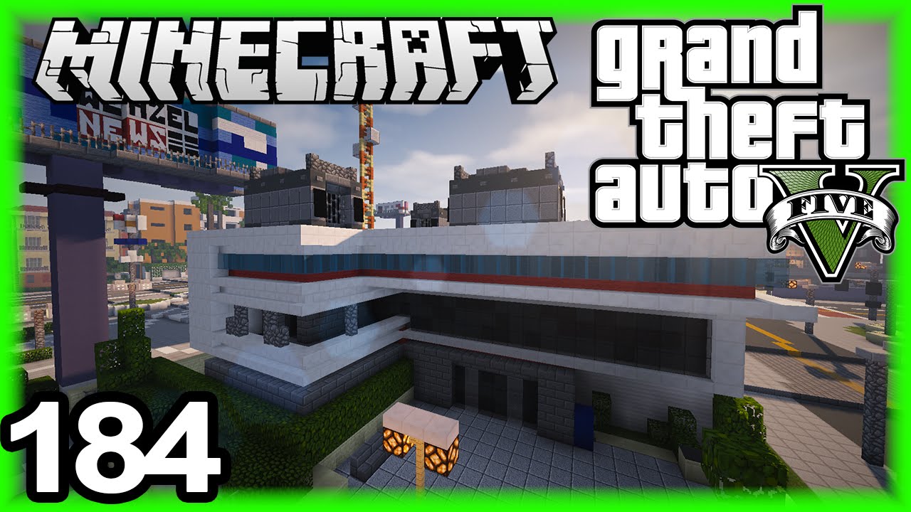 Gta 5 In Minecraft 184 Chicken Restaurant Drive Thru - how to get a drive thru in restaurant tycoon roblox how to