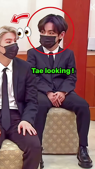 Tae always taking-care about Jungkook 🥰 #bts @CuteLifeShorts