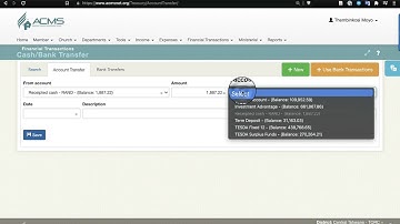 How to Record Bank Deposits of Receipted Cash and other Bank account Transfers