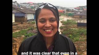 Rushanara Ali MP meets Rohingya refugees in Bangladesh