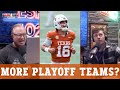 Texas adds 16 players from portal, National Championship preview, Should the CFP go to 24 teams?