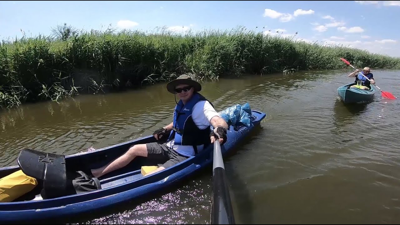 Część 2/5 - Trzydniowy spływ kajakiem rzeką Wieprz z biwakami - Dzień pierwszy - 2021