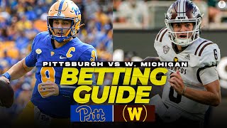 No 23 Pitt vs Western Michigan Betting Guide Free Picks Props Best Bets CBS Sports