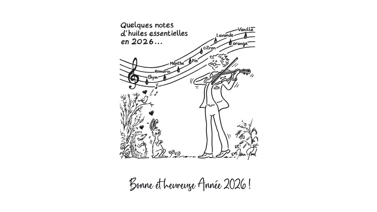 2026 Une Nouvelle année à vos côtés - Illustration de Jean-Paul Barnaud & Musique de Robert Le Gall