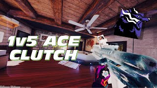 Insane 1v5 Ace Clutch With Fenrir - Rainbow Six Siege