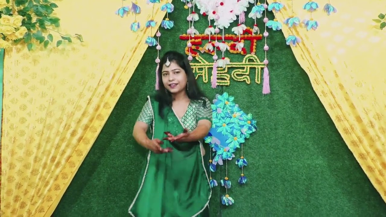 #Mehndi #Bride Dance video #Shubh din aae aae