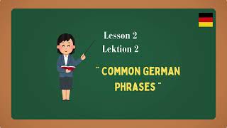German For Beginners \/Learn German \/ Common words