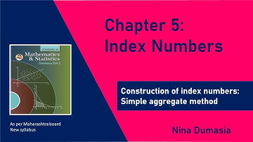 Chapter 5: Index Numbers - Simple Aggregate method