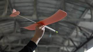 : F1N indoor hand launch glider for beginners and semiprofessionals. TUNING INSTRUCTIONS