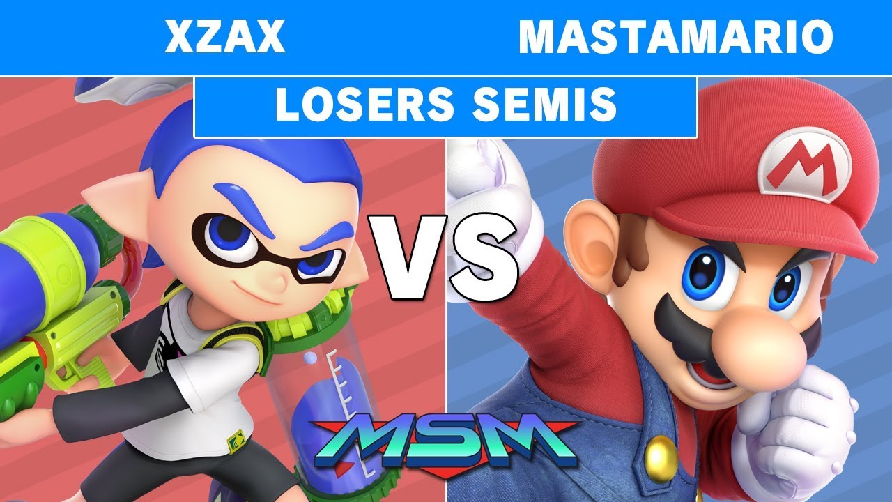 MSM 199 - Scarz | Xzax (Inkling) Vs POW | Mastamario (Mario) Losers Semi - Smash Ultimate