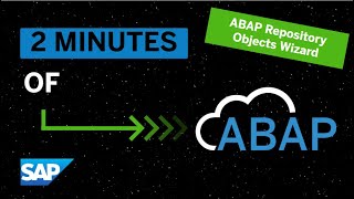 ABAP Repository Objects Wizard by SAP Developers 1,302 views 1 month ago 2 minutes, 5 seconds