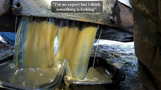 Fixing a oil leak on a bobcat skid steer