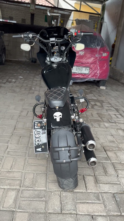 Bendot tampak belakang #benelli #clubstyle #bobber #chopperstyle #motorcustom #kastem #racing #fyp