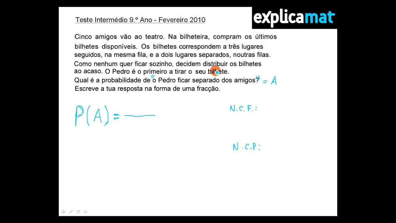 Exame naci on-al-testes-intermedios-de-matematica-do-9º-ano