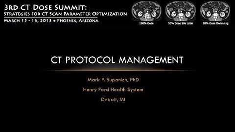 How 3 Sites Approach CT Protocol Management