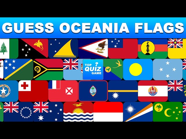 Flag-mented Oceania! Quiz - By GeoEarthling