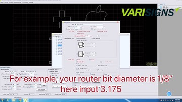 How to set up the material parameters in the bender software of the channel letter bending machine?