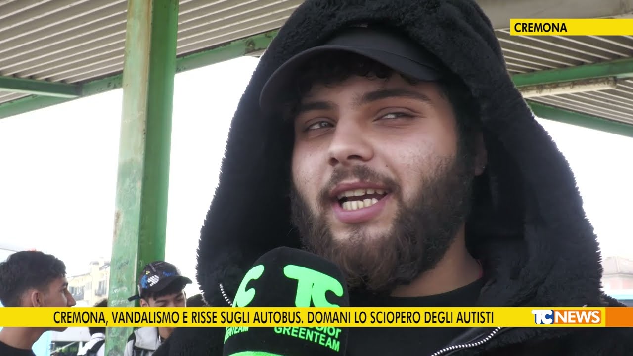 Cremona, vandalismo e risse sugli autobus. Domani lo sciopero degli autisti