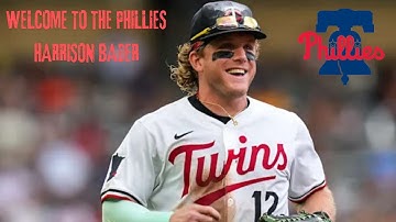 WELCOME TO THE PHILLIES HARRISON BADER #HARRISONBADER, #MLB, #PHILLIES