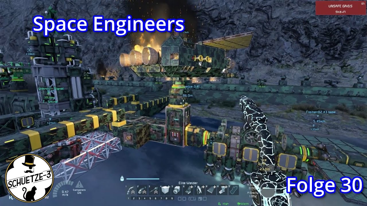 Space Engineers - PvP Folge 30 - DOPPELTER ANGRIFF AUF UNS!!! :O - YouTube