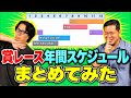【完全版】賞レース大戦国時代!お笑い芸人の1年のスケジュールを表にまとめてみよう【令和ロマン】