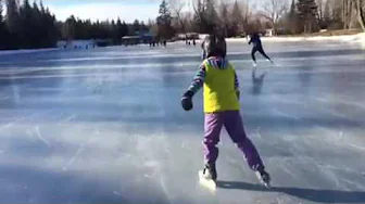 Skating at Bowness