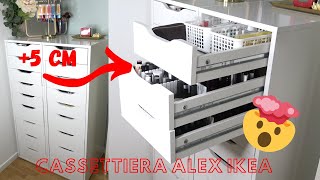 Tutorial | Come ESTENDERE la cassettiera ALEX IKEA in 6 SEMPLICI STEP | DIY IKEA HACKS 2020