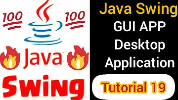 Sqlite JDBS with java swing application (Tutorial 19)