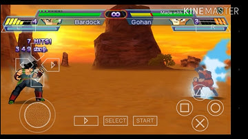 Dbz shin budokai 2 Gameplay || Gohan VS Bardock