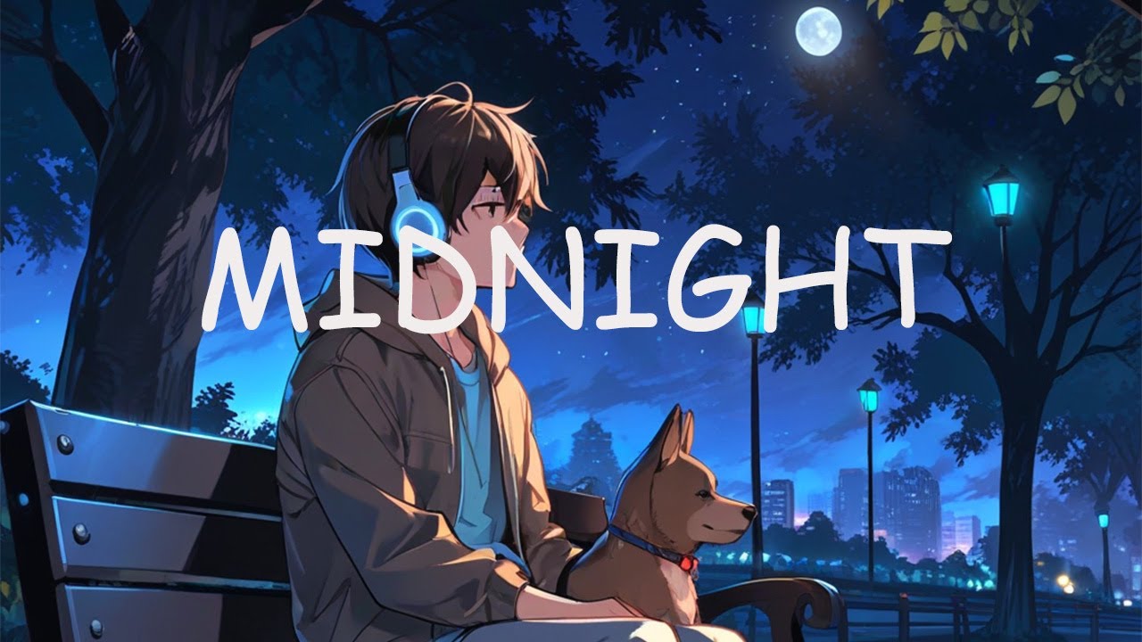 🌙🎵 Midnight Serenity: Lofi Beats to Unwind 🎧 | Lofi Lounge - YouTube